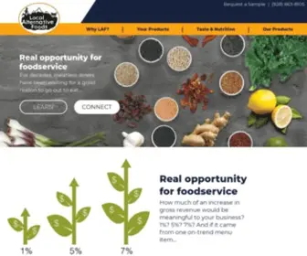 Localalternativefoods.com(Plant-Based Food) Screenshot