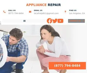 Localappliancerepairman.net(Appliance Repair Los Angeles) Screenshot