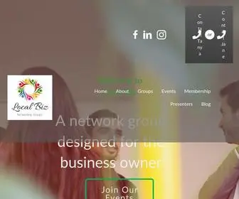 Localbiznetworkinggroups.com.au(Supporting Local Business) Screenshot