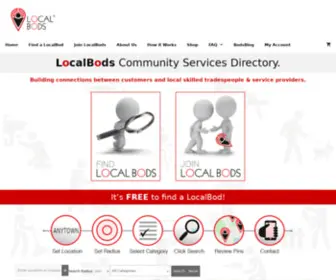 Localbods.co.uk(WordPress) Screenshot