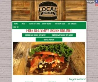 Localburgerco.com(Local Burger Co) Screenshot
