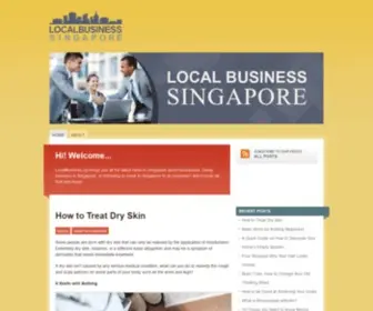 Localbusiness.sg(Local Business Resource Hub Singapore) Screenshot