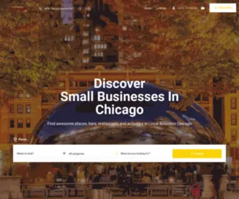 Localbusinesschicago.com(Small Business Yellow Pages) Screenshot