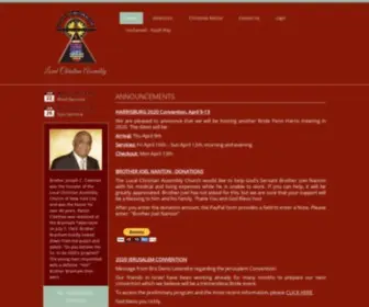 Localchristianassembly.org(Local Christian Assembly) Screenshot