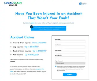 Localclaimadvice.com(Local Claim Advice) Screenshot