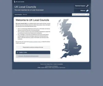 Localcouncils.org(UK Local Councils) Screenshot