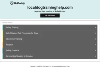 Localdogtraininghelp.com(Localdogtraininghelp) Screenshot