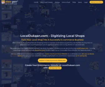 Localdukaan.com(Shop Online from Your Neighborhood Store) Screenshot