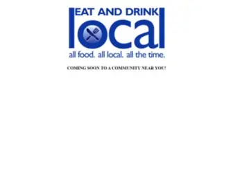 Localeatanddrink.com(All Local. All Food. All the time) Screenshot