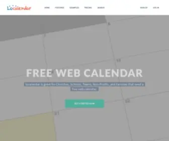 Localendar.com(Online calendar) Screenshot