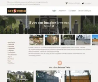 Localfence.com(New Orleans Fence Company) Screenshot