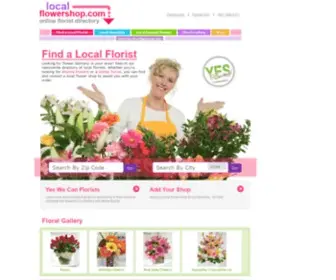 Localflowershop.com(Local Flower Shop Directory) Screenshot