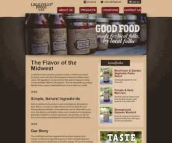 Localfolksfoods.com(Local Folks Foods) Screenshot