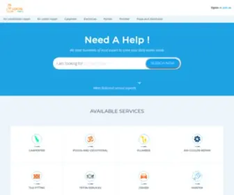 Localforu.com(Get experts for local services) Screenshot