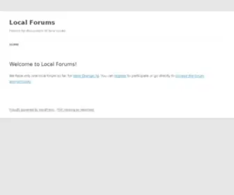 Localforums.org(Localforums) Screenshot