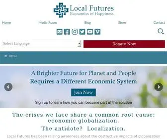 Localfutures.org(Local Futures) Screenshot