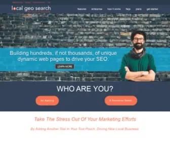 Localgeosearch.com(Get SEO Results using Keyword & Location Targeting) Screenshot