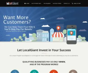 Localgiant.com(Local Marketing & SEO for Medical) Screenshot