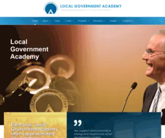 Localgovernmentacademy.org(Local Government Academy) Screenshot