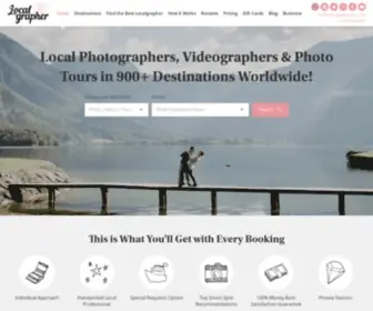 Localgrapher.com(Hire a Local Photographer for a Private Photoshoot) Screenshot