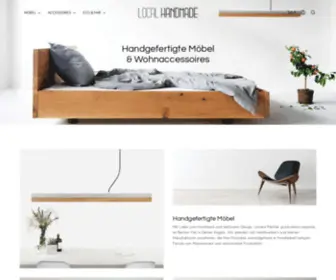 Localhandmade.de(Handgefertigte Möbel und Wohnaccessoires) Screenshot