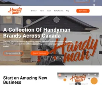 Localhandymangroup.com(The Local Handyman Group) Screenshot