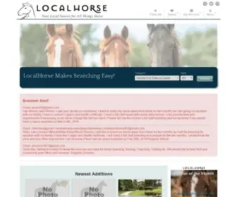 Localhorse.com(Horse-Related Business Directory) Screenshot