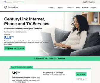 Localinternetservice.com(Get CenturyLink® Internet in Your Area) Screenshot