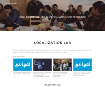 Localizationlab.org(Localization Lab) Screenshot