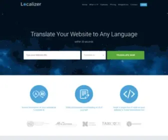 Localizer.co(Website Translation and Localization) Screenshot