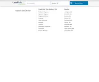 Localjobsavailable.org(JobAppMatch) Screenshot