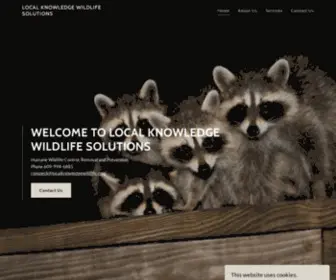 Localknowledgewildlifesolutions.com(Local Knowledge Wildlife Solutions) Screenshot