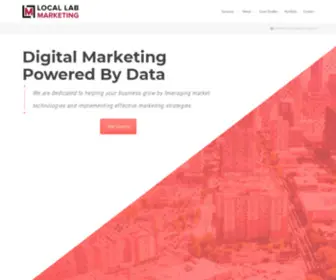 Locallabmarketing.com(SEO, Pay Per Click, Digital Marketing) Screenshot