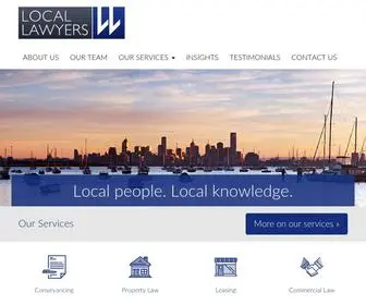 Locallawyers.com.au(Local Lawyers) Screenshot