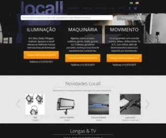 Locall.com.br(Equipamentos para cinema) Screenshot