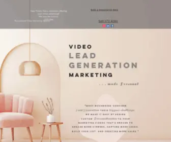 Localleadsbydesign.com(Video Marketing with Personalization) Screenshot