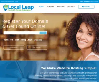 Localleaphosting.com(Local Leap Hosting) Screenshot