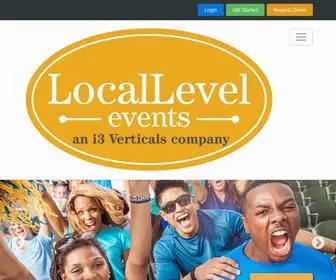 Locallevelevents.com(Local Level Events) Screenshot