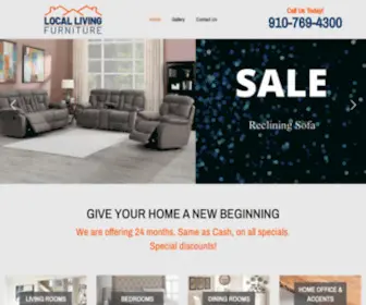Locallivingfurniture.com(Home Furniture Store) Screenshot