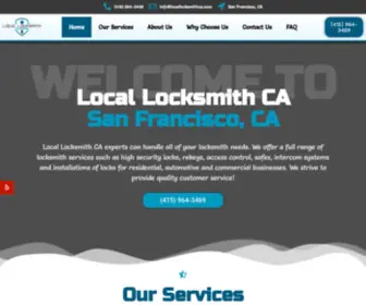 Locallocksmithca.com(Local Locksmith CA) Screenshot