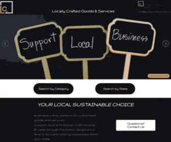 Locallycrafted.com.au(Locally Crafted Goods and Services) Screenshot