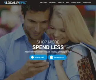 Locallyepic.com(Let's Keep It Local) Screenshot