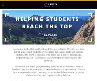 Localmathhelp.com(Elevate Tutoring Services) Screenshot
