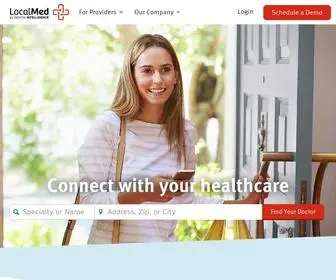 Localmed.com(Find a Dentist and Schedule Online) Screenshot