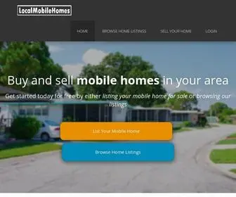 Localmobilehomes.com(Local Mobile Homes) Screenshot