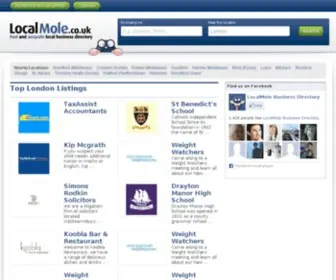 Localmole.co.uk(Find businesses in london) Screenshot