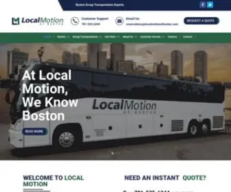 Localmotionofboston.com(Local Motion of Boston) Screenshot