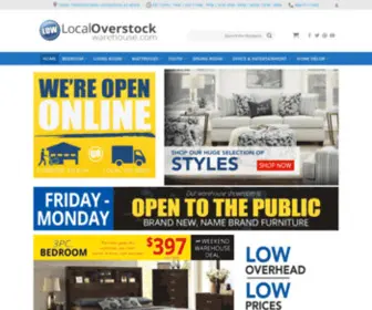 Localoverstockwarehouse.com(Local Overstock Warehouse) Screenshot