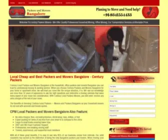 Localpackersandmoversbangalore.in(Local Packers and Movers Bangalore) Screenshot