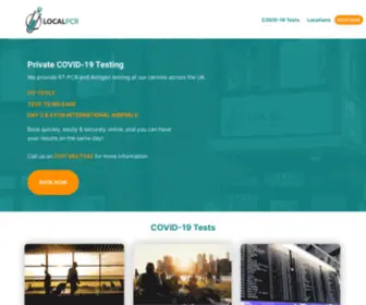 Localpcr.com(Local PCR & Antigen Tests) Screenshot